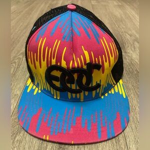 EDC Colorful Trucker Hat with 3D lettering